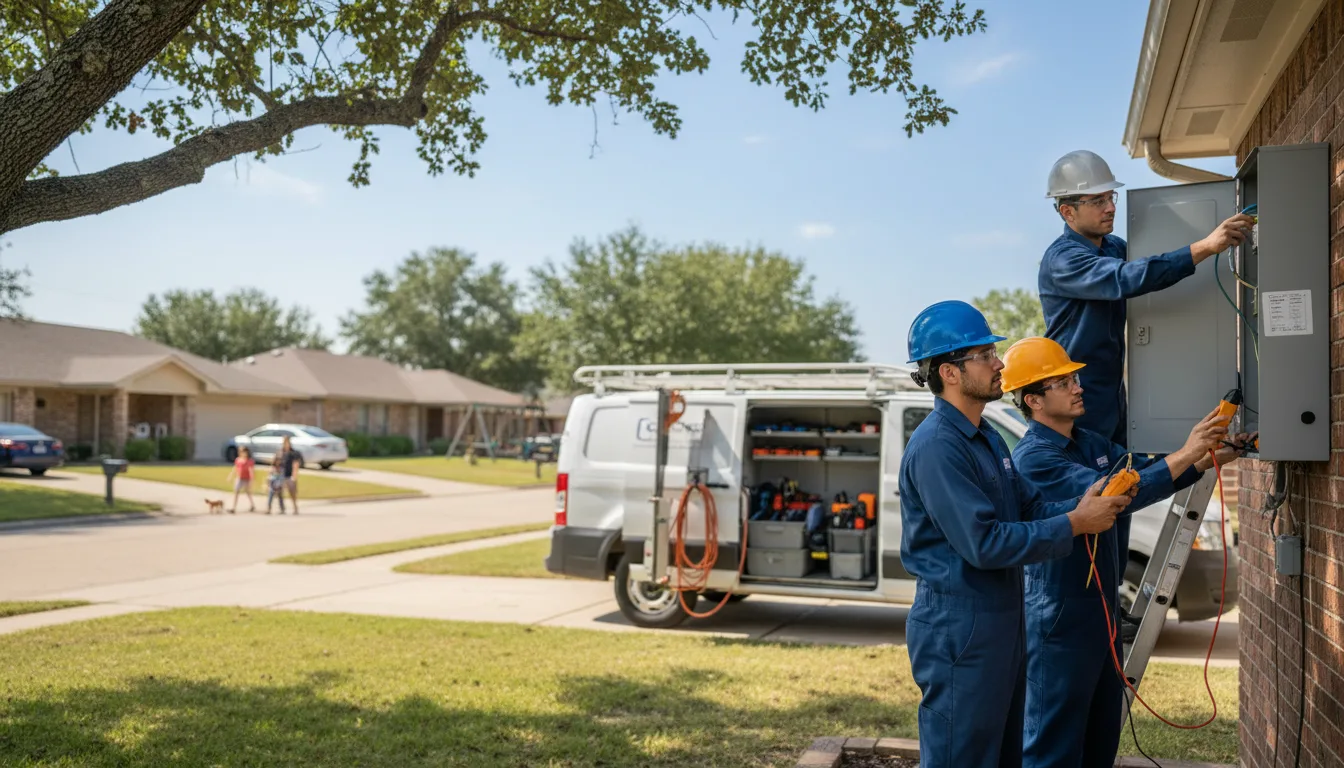 Certified electrician providing emergency electrical services in Clarks Grove, MN